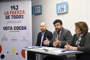COEBA presentó en Zafra su programa electoral para las elecciones a la Cámara de Comercio de Badajoz